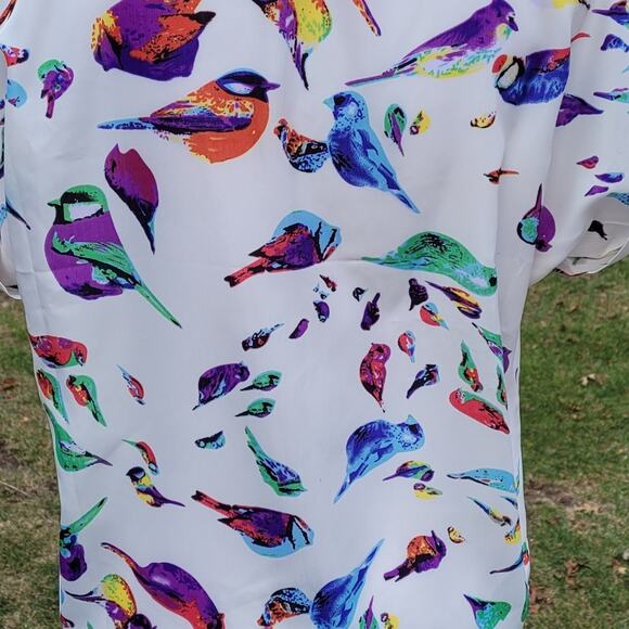 Liva Girl "For the Birds" Top size XL - Picture 10 of 13